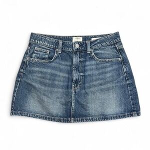 Cotton On Denim Mini Skirt Size 30 Preppy Boho Western